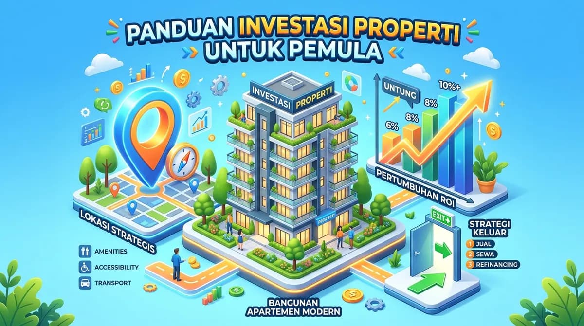 Panduan Investasi Properti untuk Pemula: ROI, Lokasi, dan Strategi Exit